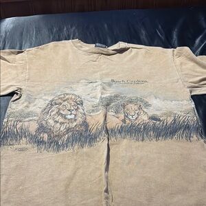 Busch Gardens Lion Graphic T-Shirt